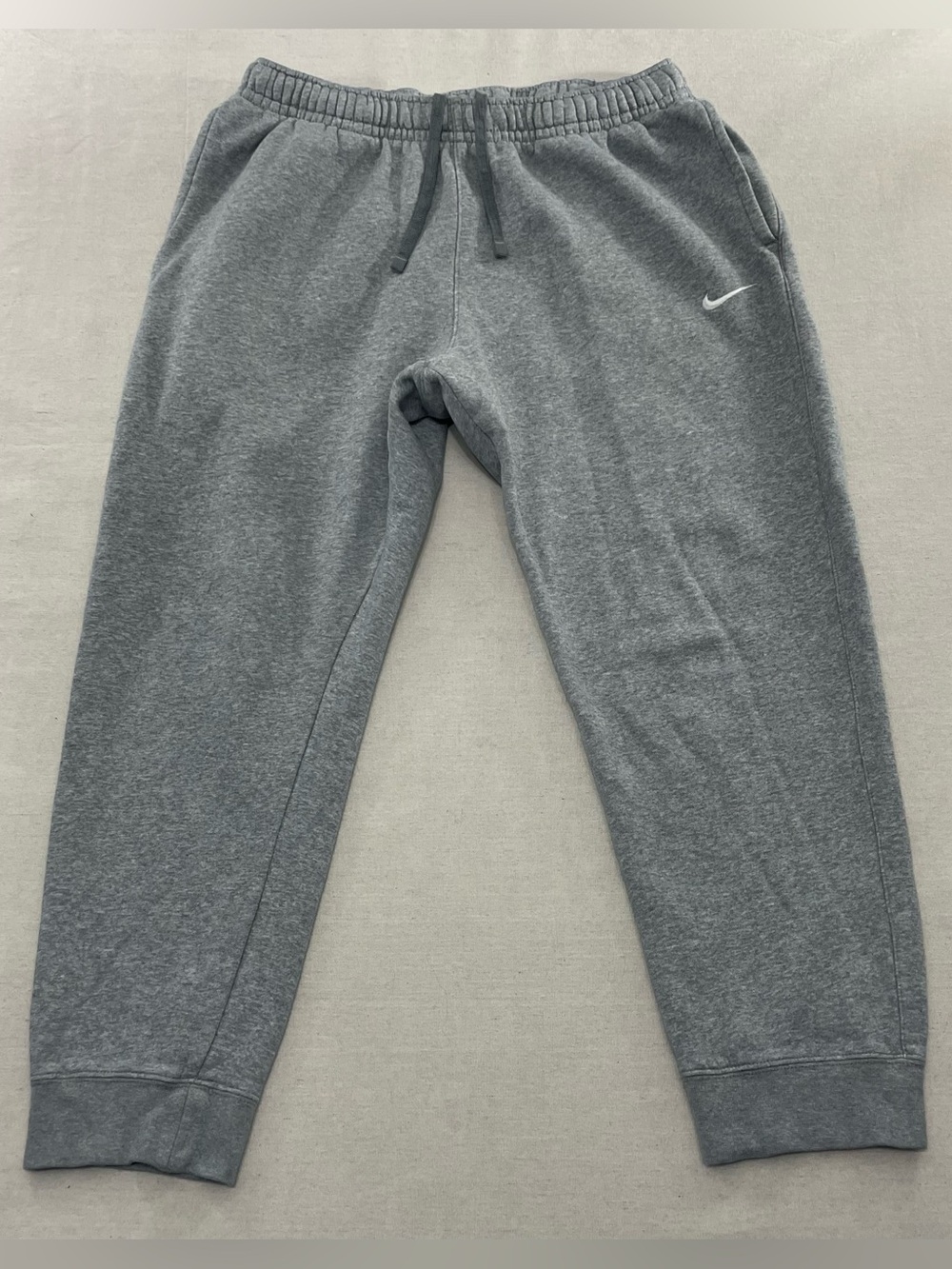 Nike Club Fleece Jogger Men S (30x26) Gray Pocket Sweatpants CJ1616-063 Cuffed